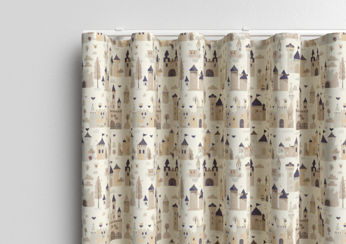 Magic Castle, Stone - Made to Measure Curtains - Image 13